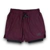 Upgraded Runners Shorts - Maroon